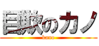 目欺のカノ (kano)