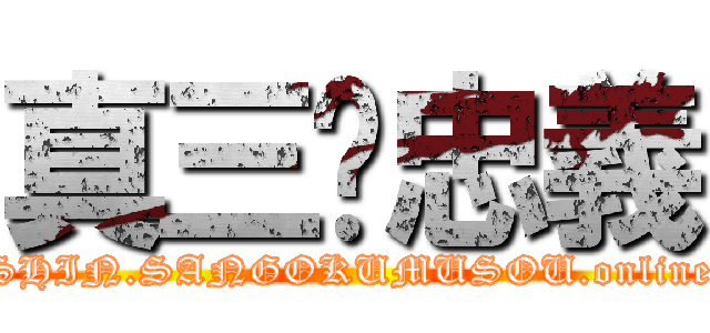真三·忠義 (SHIN.SANGOKUMUSOU.online)