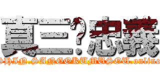 真三·忠義 (SHIN.SANGOKUMUSOU.online)