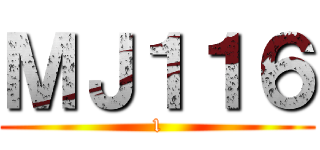 ＭＪ１１６ (1)