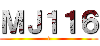 ＭＪ１１６ (1)