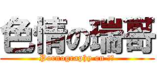 色情の瑞哥 (Pornography on 瑞哥)