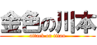 金色の川本 (attack on titan)