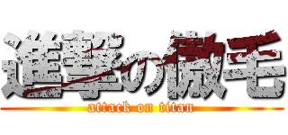 進撃の傲毛 (attack on titan)