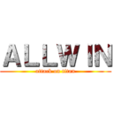 ＡＬＬＷＩＮ (attack on titan)