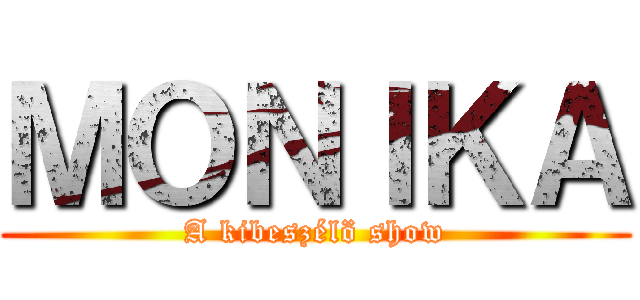 ＭＯＮＩＫＡ (A kibeszélö show)