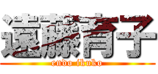 遠藤育子 (endo ikuko)