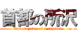 首都の所沢 (Tokorozawa of a capital )