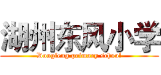 湖州东风小学 (Dongfeng primary school)