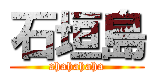 石垣島 (ahahahaha)