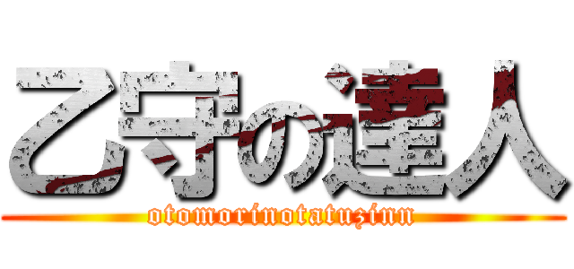 乙守の達人 (otomorinotatuzinn)