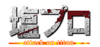 塩プロ (attack on titan)