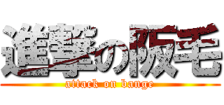 進撃の阪毛 (attack on bange)