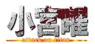 小宮曜 (attack on titan)