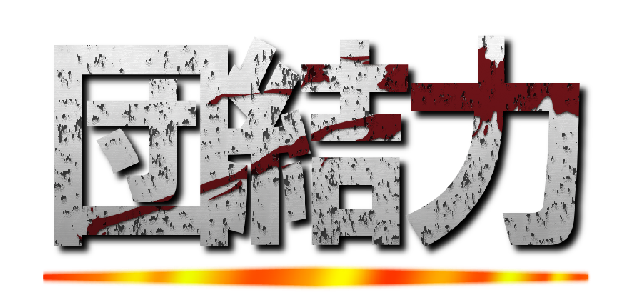 団結力 ()