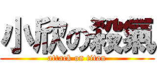 小欣の殺氣 (attack on titan)