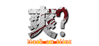 爽啦 (attack on titan)