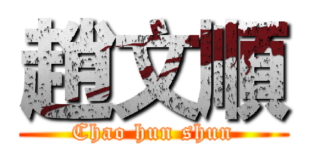 趙文順 (Chao hun shun)