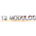 １２ ＭＯＤＵＬＯＳ (a lapiz)