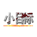 小目标 (little goal)
