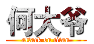 何大爷 (attack on titan)