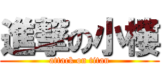 進撃の小樓 (attack on titan)