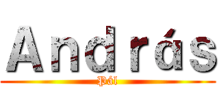Ａｎｄｒáｓ (Pál)