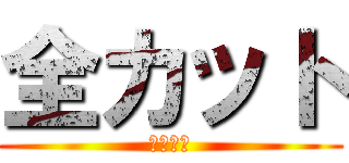 全カット (作業しろ)