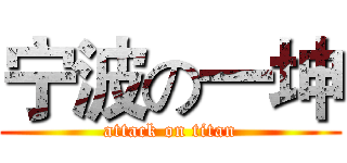 宁波の一坤 (attack on titan)