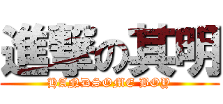 進撃の其明 (HANDSOME BOY)