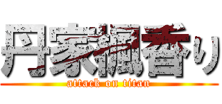 丹家楓香り (attack on titan)