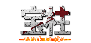 宝柱 (attack on zhu)