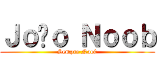 Ｊｏãｏ Ｎｏｏｂ (Sempre Noob)