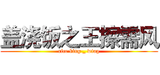 盖浇饭之王擦需风 (rice king _ wing)