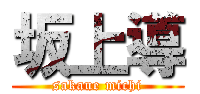 坂上導 (sakaue michi)
