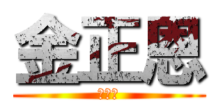 金正恩 (김정은)