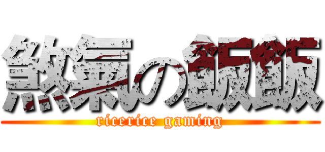 煞氣の飯飯 (ricerice gaming)
