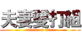 夫妻雙打組 (attack on titan)