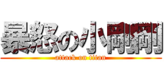 暴怒の小剛剛 (attack on titan)