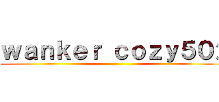 ｗａｎｋｅｒ ｃｏｚｙ５０２ ()