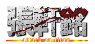 張軒銘 (attack on titan)