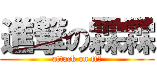 進撃の霖霖 (attack on ff霖)
