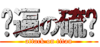 帅逼の硫磺 (attack on titan)