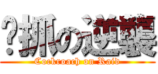 嘎抓の逆襲 (Cockroach on Raid)
