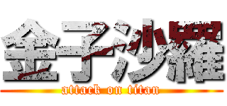 金子沙羅 (attack on titan)