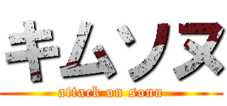 キムソヌ (attack on sonu)