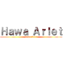 Ｈａｗａ Ａｒｌｅｔ (Hawa Arlet)