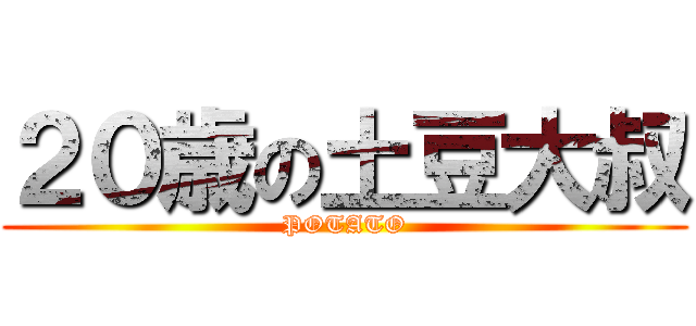 ２０歳の土豆大叔 (POTATO)