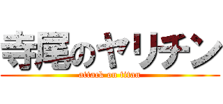 寺尾のヤリチン (attack on titan)