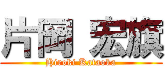 片岡 宏旗 (Hiroki Kataoka)